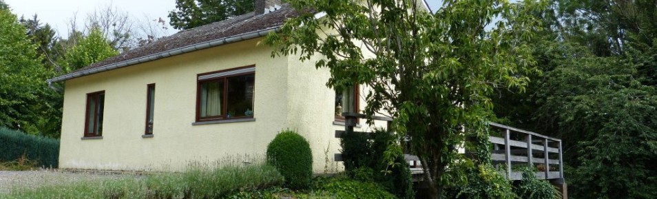 Ardennen: gelijkvloerswoning in Stoumont